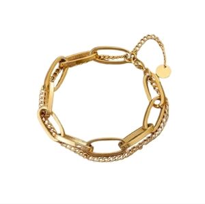 Gold Plated Chunky Bracelet